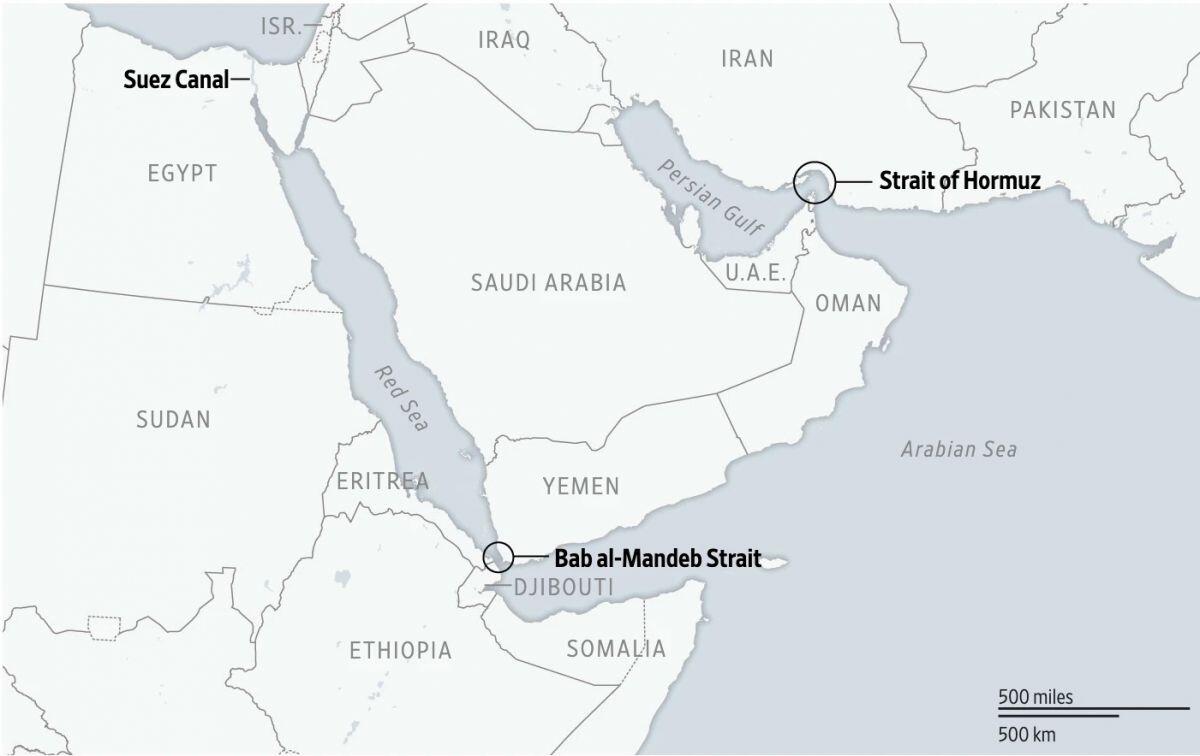 "Không cảng nào an toàn nếu Iran bị phong tỏa"