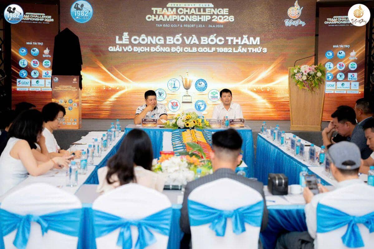 Tinh thần đoàn kết " Chơi hết sức - Vui hết mình" sẽ được hội tụ và toả sáng tại Giải Vô địch đồng đội CLB Golf 1982 lần thứ 3 năm 2026