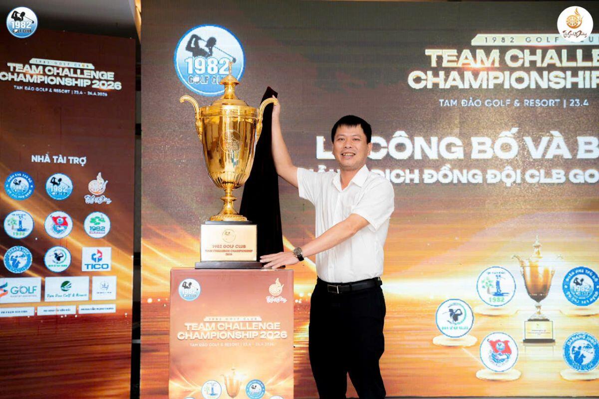 Tinh thần đoàn kết " Chơi hết sức - Vui hết mình" sẽ được hội tụ và toả sáng tại Giải Vô địch đồng đội CLB Golf 1982 lần thứ 3 năm 2026
