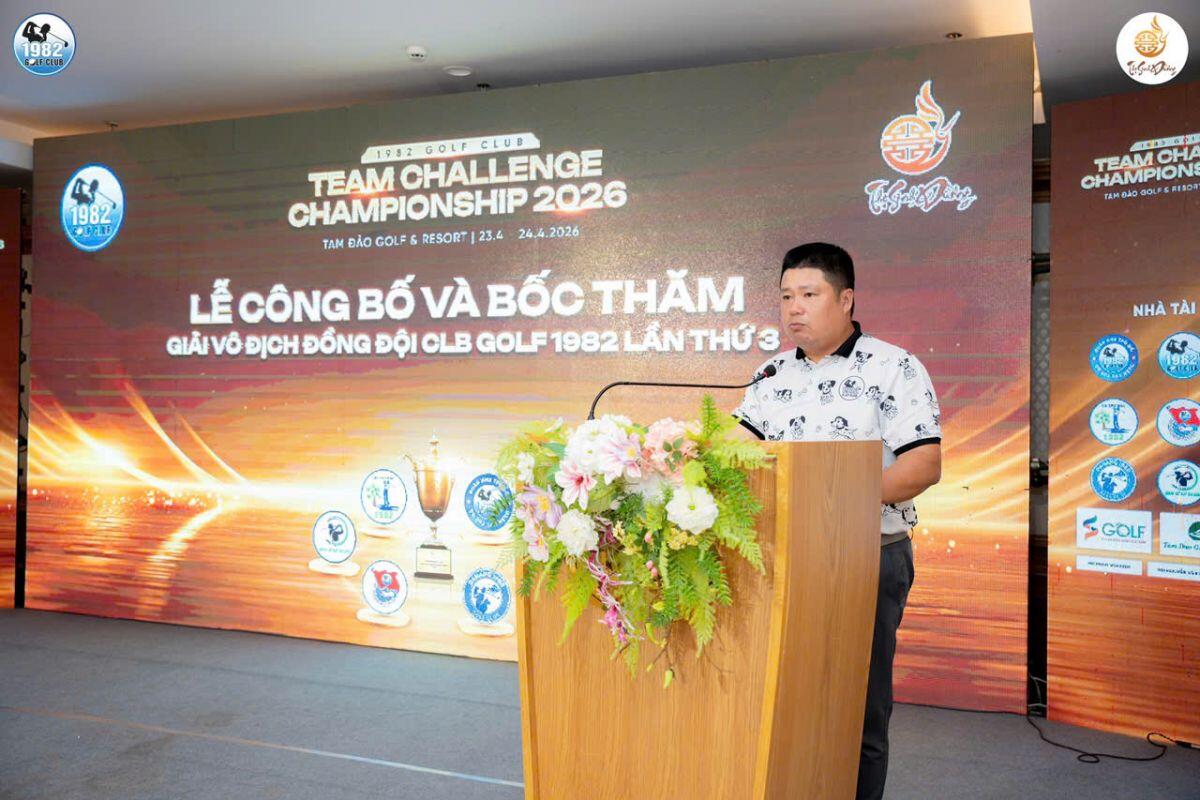 Tinh thần đoàn kết " Chơi hết sức - Vui hết mình" sẽ được hội tụ và toả sáng tại Giải Vô địch đồng đội CLB Golf 1982 lần thứ 3 năm 2026