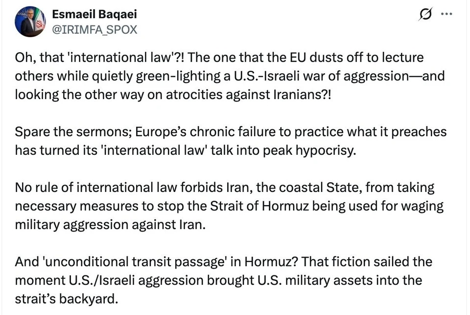 "Iran không phải Venezuela"