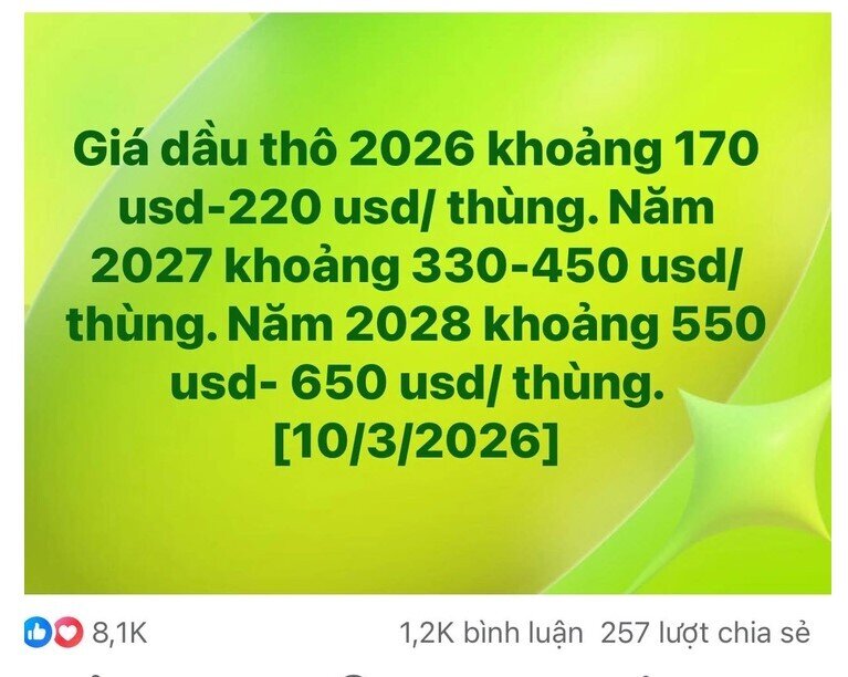 Tin lời hội nhóm, nhiều người “ngậm đắng” với kịch bản dầu 500 USD