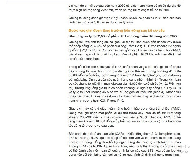 Một mã ngân hàng được định giá hấp dẫn, kỳ vọng tăng trên 10% khi nút thắt lớn sắp được tháo gỡ