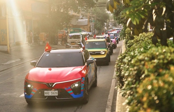 VinFast dẫn đầu thị phần ôtô điện tại Philippines