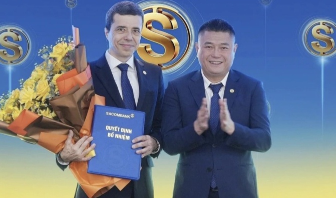 Ông Nguyễn Đức Thụy thôi làm Tổng giám đốc Sacombank