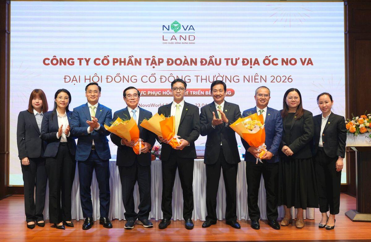 ĐHĐCĐ thường niên năm 2026 Novaland: Kiện toàn bộ máy quản trị, nỗ lực phục hồi - phát triển bền vững