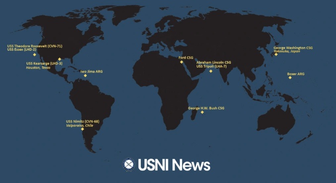 Mỹ dồn 3 nhóm tàu sân bay áp sát Iran, kịch bản phong tỏa Hormuz lộ diện?