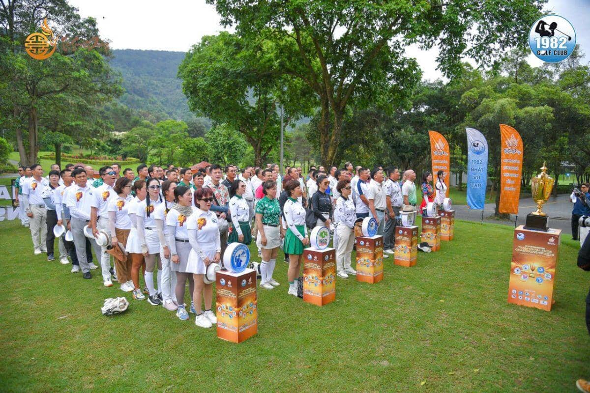 Quân khu Thanh Niên vô địch giải đồng đội CLB Golf 1982 lần thứ 3 năm 2026