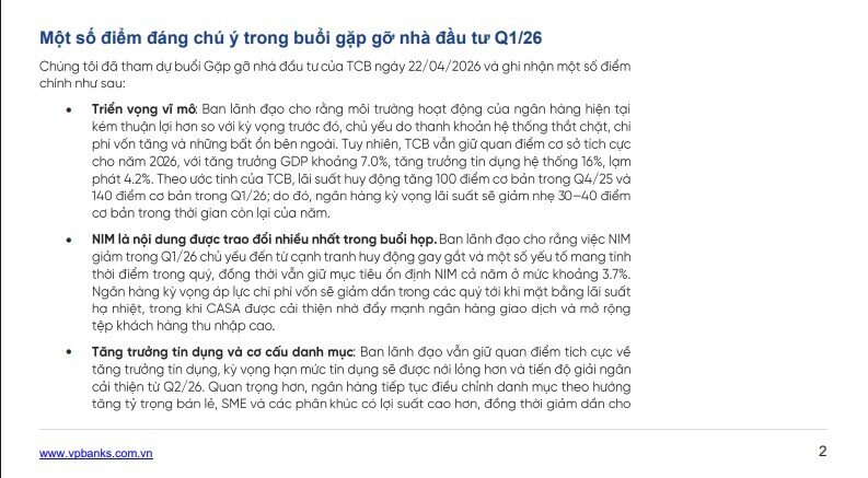 Một mã ngân hàng lãi gần 9.000 tỷ quý I/2026, cổ phiếu được khuyến nghị mua với tiềm năng tăng 20%
