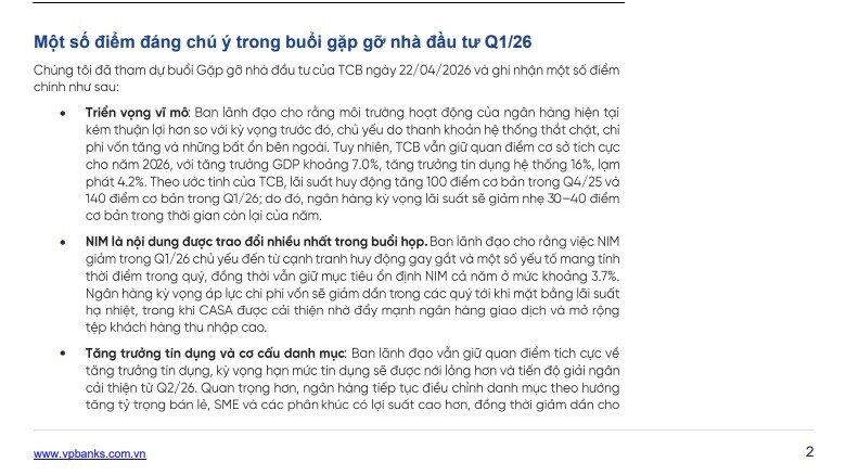 Một mã ngân hàng lãi gần 9.000 tỷ quý I/2026, cổ phiếu được khuyến nghị mua với tiềm năng tăng 20%