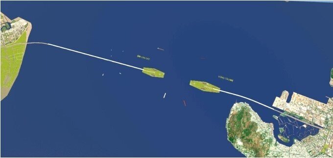 Vingroup đề xuất xây đảo nhân tạo trên tuyến vượt biển Cần Giờ - Vũng Tàu
