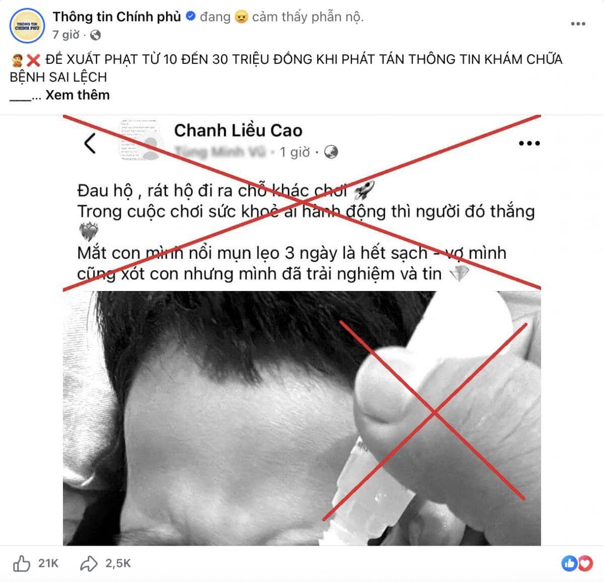 Bộ Y tế đề xuất phạt tới 30 triệu đồng với hành vi phát tán thông tin khám chữa bệnh sai lệch