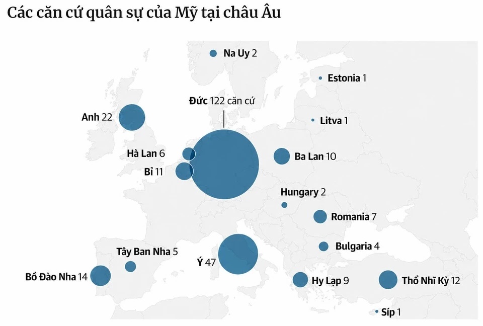 Mỹ rút 5.000 quân khỏi Đức để "dằn mặt" đồng minh?