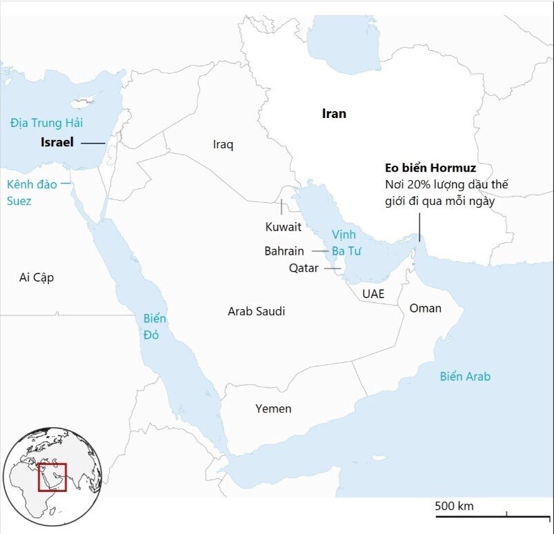 Ông Trump tuyên bố mở chiến dịch hỗ trợ tàu qua eo biển Hormuz