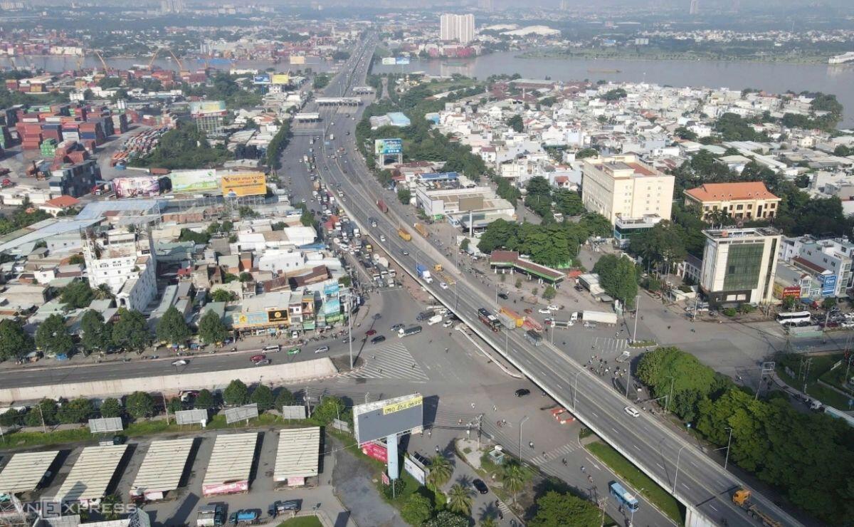 Thiết kế đường 6 làn trên cao chống ùn tắc quốc lộ 51