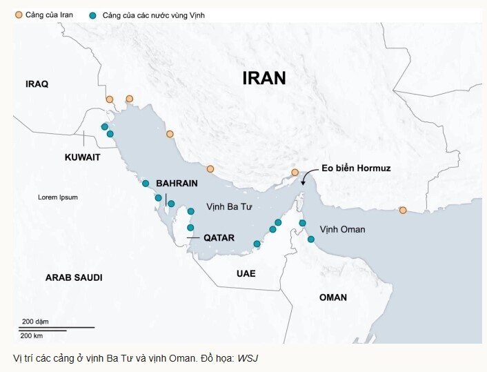 Iran đổ lỗi cho Mỹ sau vụ tấn công vào UAE