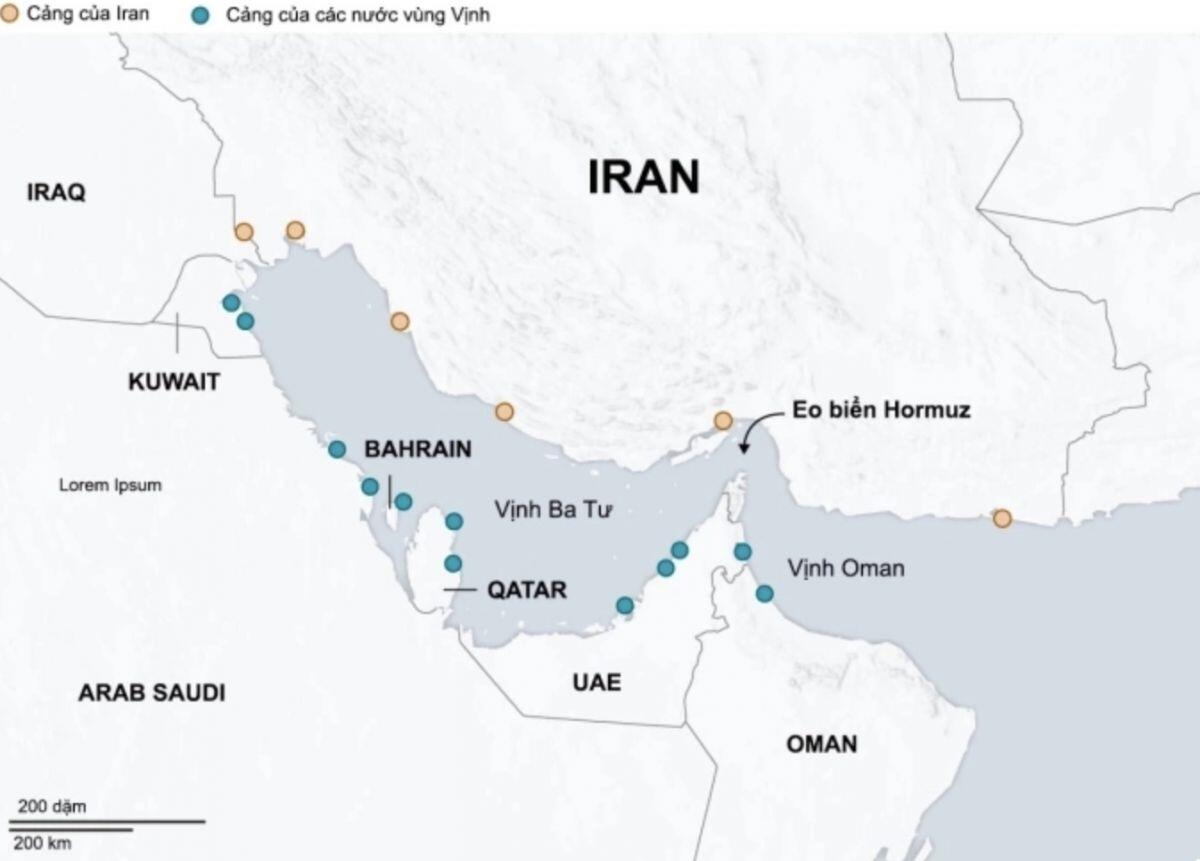 Iran tính phương án kiếm thêm hàng tỷ USD từ eo biển Hormuz
