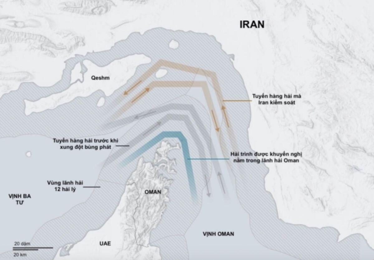 Bên trong chiến dịch hộ tống tàu hàng qua Hormuz của ông Trump