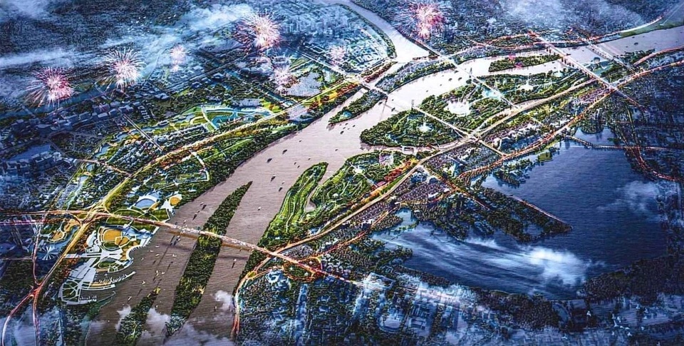 "Siêu dự án" sông Hồng bất ngờ rút bớt 120.000 tỷ đồng