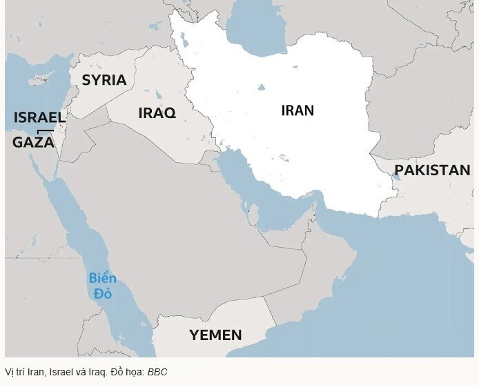 Israel có thể đã bí mật lập căn cứ ở Iraq trước khi tấn công Iran
