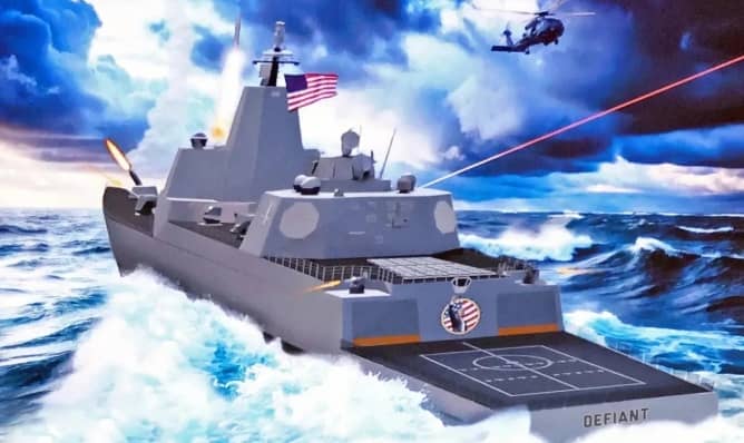 Mỹ muốn lắp động cơ hạt nhân cho chiến hạm lớp Trump