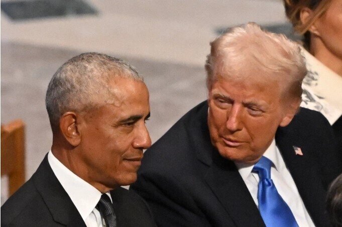 Ông Trump chia sẻ bài đăng kêu gọi bắt ông Obama