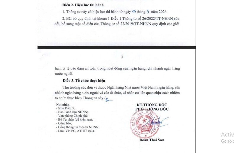 Tin vui: NHNN chính thức nới tỷ lệ LDR