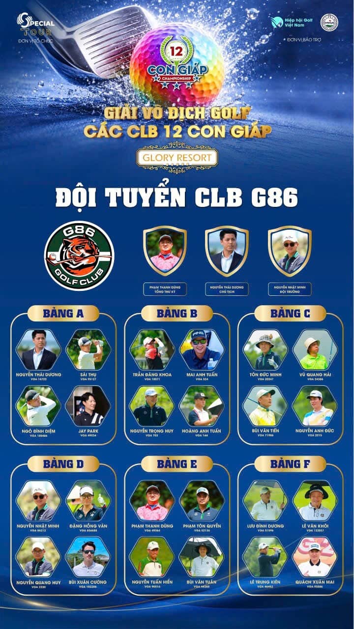 Giải Vô địch các CLB 12 Con Giáp 2026:  Sự đồng hành " bền bỉ" của các Nhà Tài Trợ và tinh thần đoàn kết vượt mọi khó khăn của phong trào golf Việt