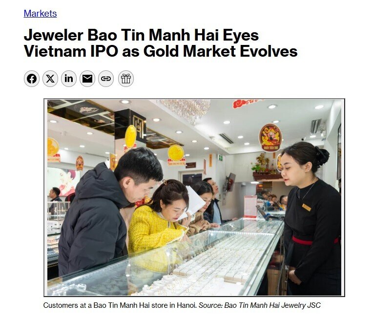 Bảo Tín Mạnh Hải chuẩn bị IPO và niêm yết HOSE?