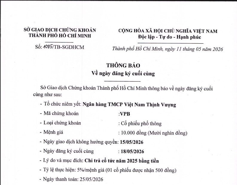 Gần 9.000 tỷ đồng sắp được TCB, VPB chi trả cho cổ đông