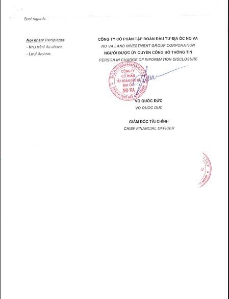 Novaland (NVL) bị xử phạt và truy thu thuế