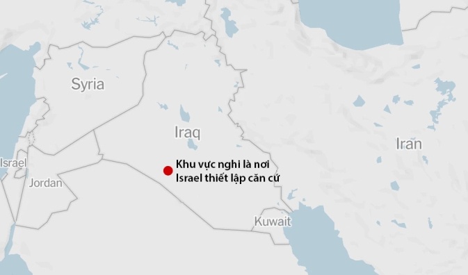 Israel có thể đã lập hai căn cứ bí mật ở Iraq để tấn công Iran