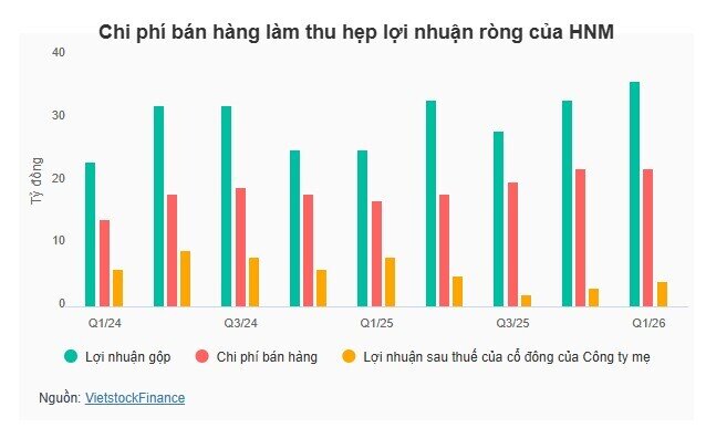 Ngành sữa quý 1/2026: Lợi nhuận phân hóa dưới sức ép chi phí