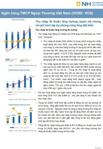 Một mã ngân hàng được khuyến nghị mua, tiềm năng tăng tới 19%