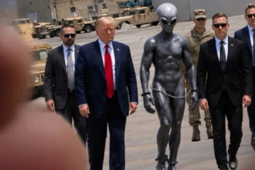 Truth Social "dậy sóng" vì ảnh AI của ông Trump
