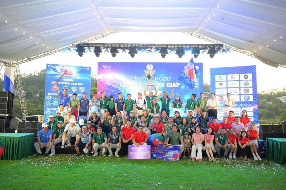 Giải vô địch các CLB Golf 12 Con Giáp 2026 - Cup Glory Resort: G81 vô địch, " Tân binh toàn năng" G83 giành ngôi vị á quân cách biệt 0,5 điểm