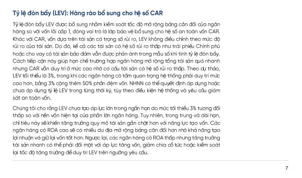 Dự thảo mới của NHNN có thể tạo áp lực lớn lên nhiều ngân hàng