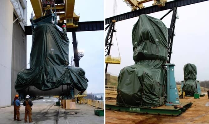 Mỹ muốn biến siêu tàu sân bay thành nhà máy điện hạt nhân nổi