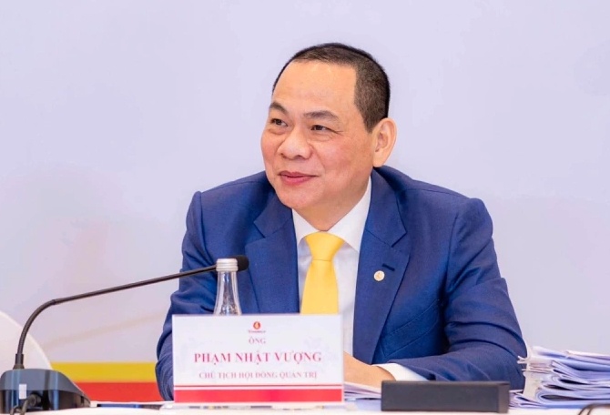 Ông Phạm Nhật Vượng lập thêm công ty vốn gần 80.000 tỷ đồng