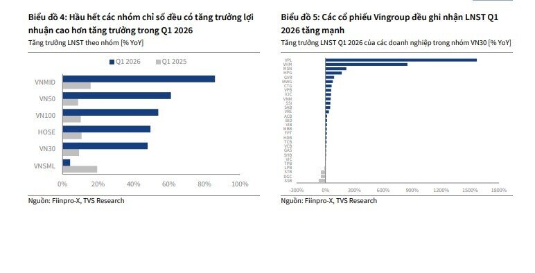 Điều gì khiến dòng tiền rời nhóm VN30?