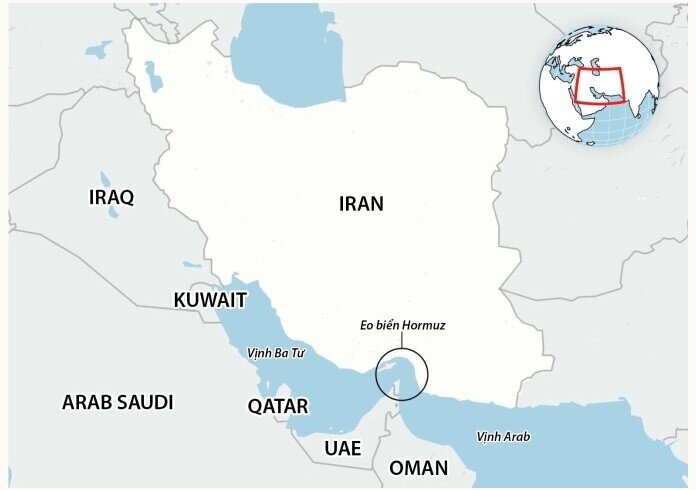 Iran tuyên bố bắn cảnh cáo 4 tàu định vượt qua Hormuz