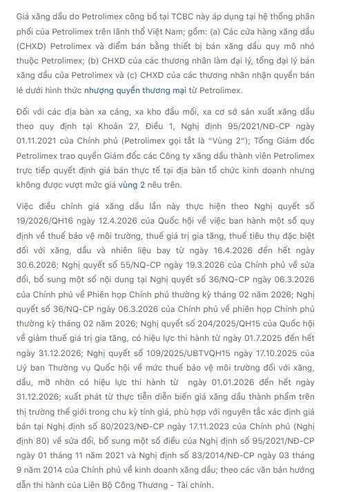 Giá xăng E10 giảm mạnh trước ngày bán đại trà