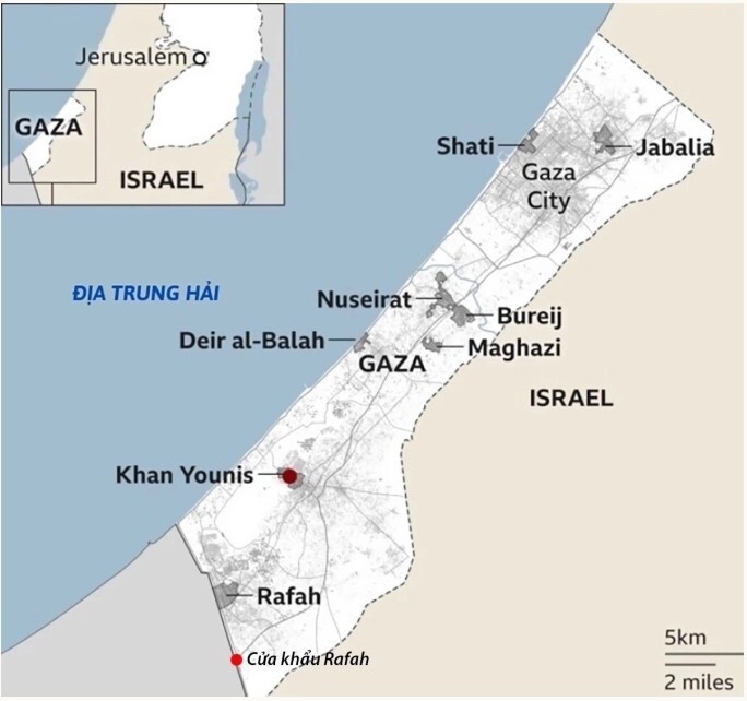 Thủ tướng Israel chỉ thị quân đội kiểm soát 70% Dải Gaza