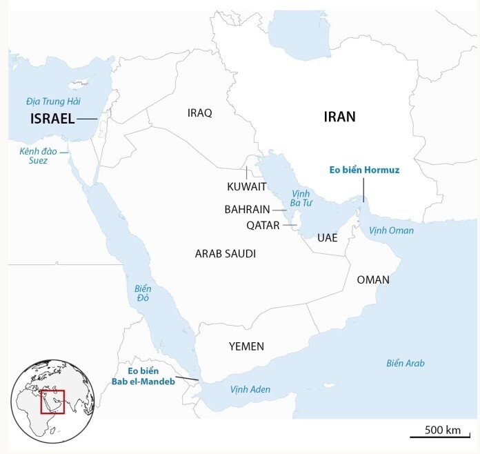 Mỹ dọa trừng phạt nếu Oman tham gia thu phí ở eo biển Hormuz