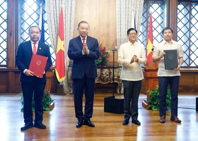 Việt Nam - Philippines nâng cấp quan hệ lên Đối tác Chiến lược Tăng cường