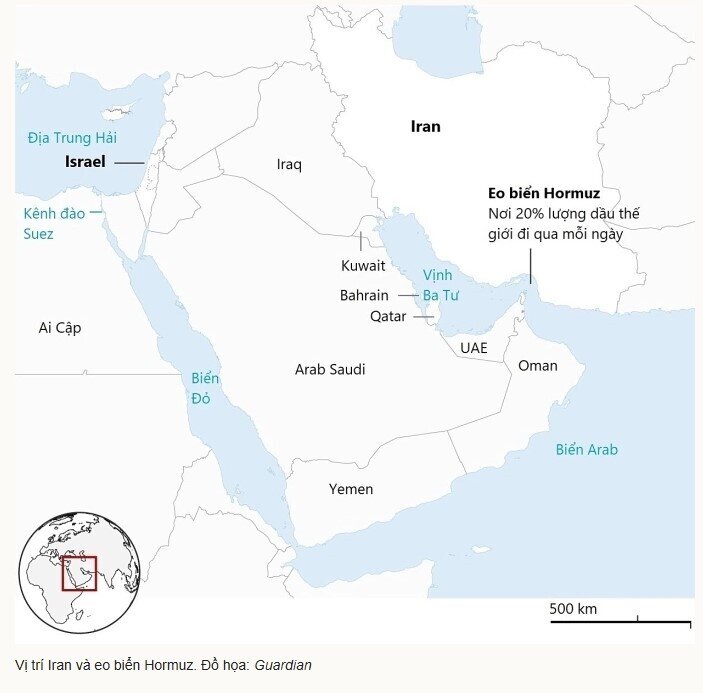 Mỹ - Iran tập kích lẫn nhau