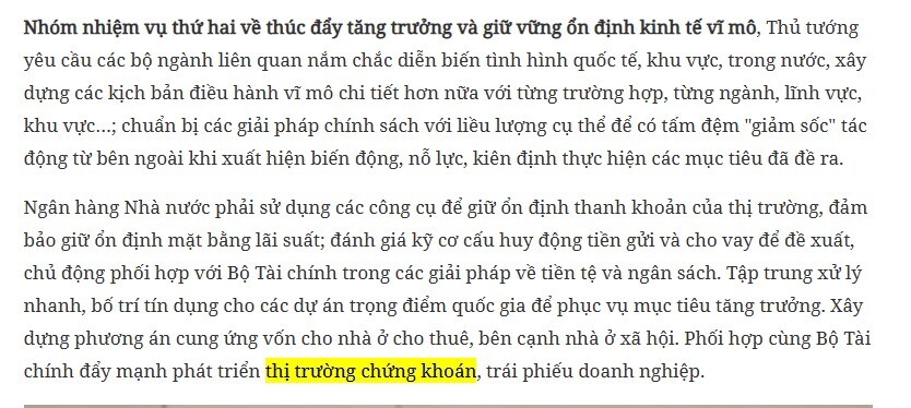 Thủ tướng thúc tiến độ xây dựng đề án phát triển TTCK, thoái vốn, cổ phần hóa