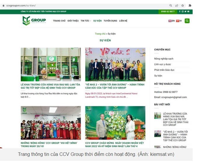 Thủ đoạn giúp Chủ tịch CCV Group huy động hơn 1.000 tỷ đồng từ dự án rau má