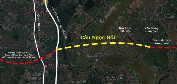Siêu cầu "Cổng Mặt Trời" gần 12.000 tỷ đồng nối Hà Nội - Hưng Yên ghi nhận diễn biến mới