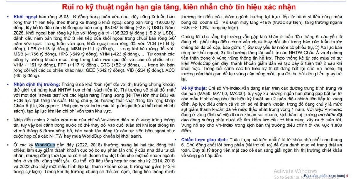 Nhà đầu tư có rời bảng điện mùa World Cup?